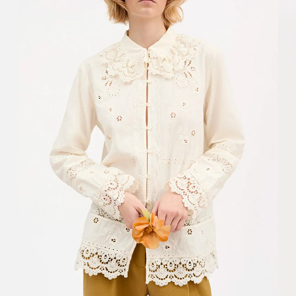 Skall Studio - Chemise Tallulah - Blanc Antique - Image 2