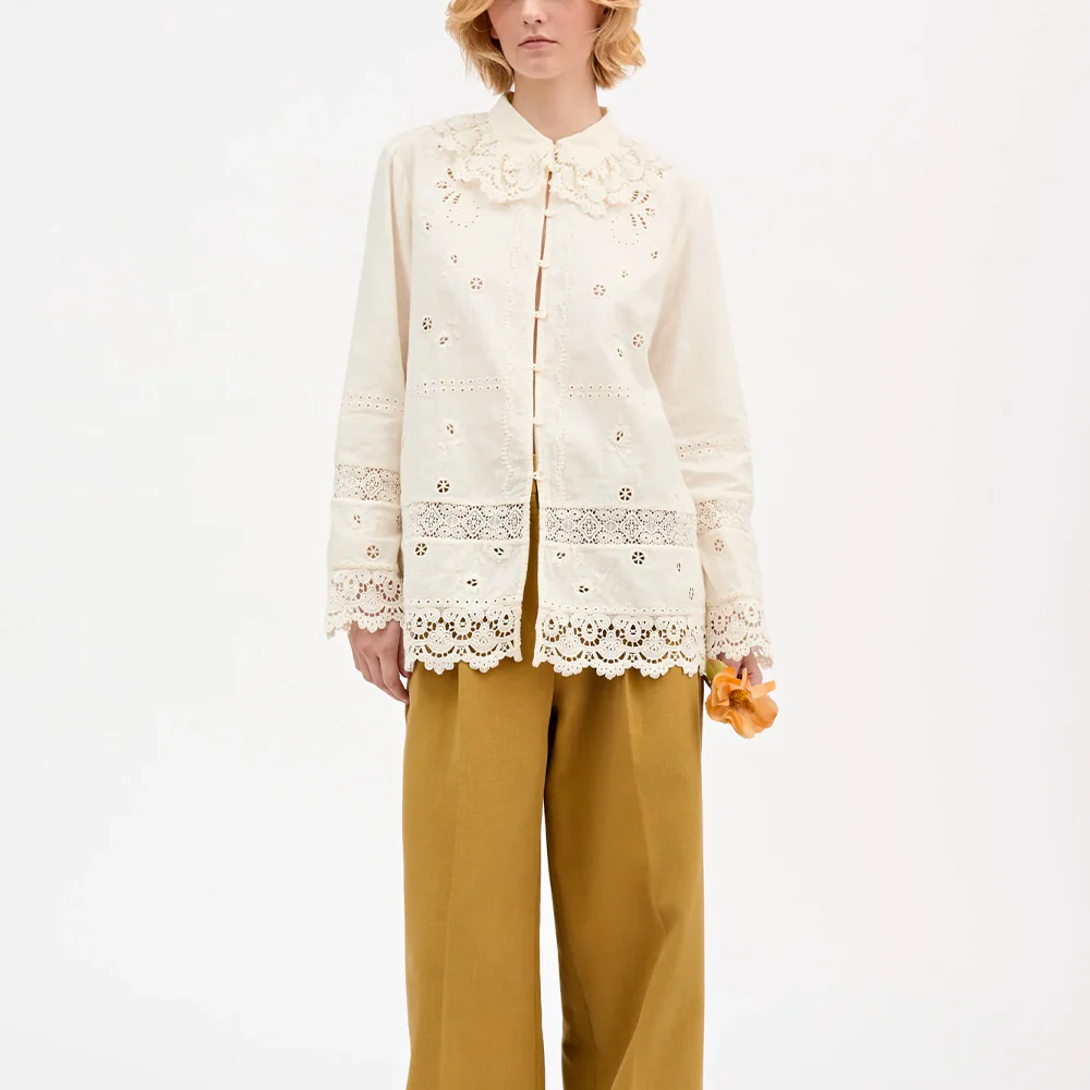Skall Studio - Chemise Tallulah - Blanc Antique - Image 3