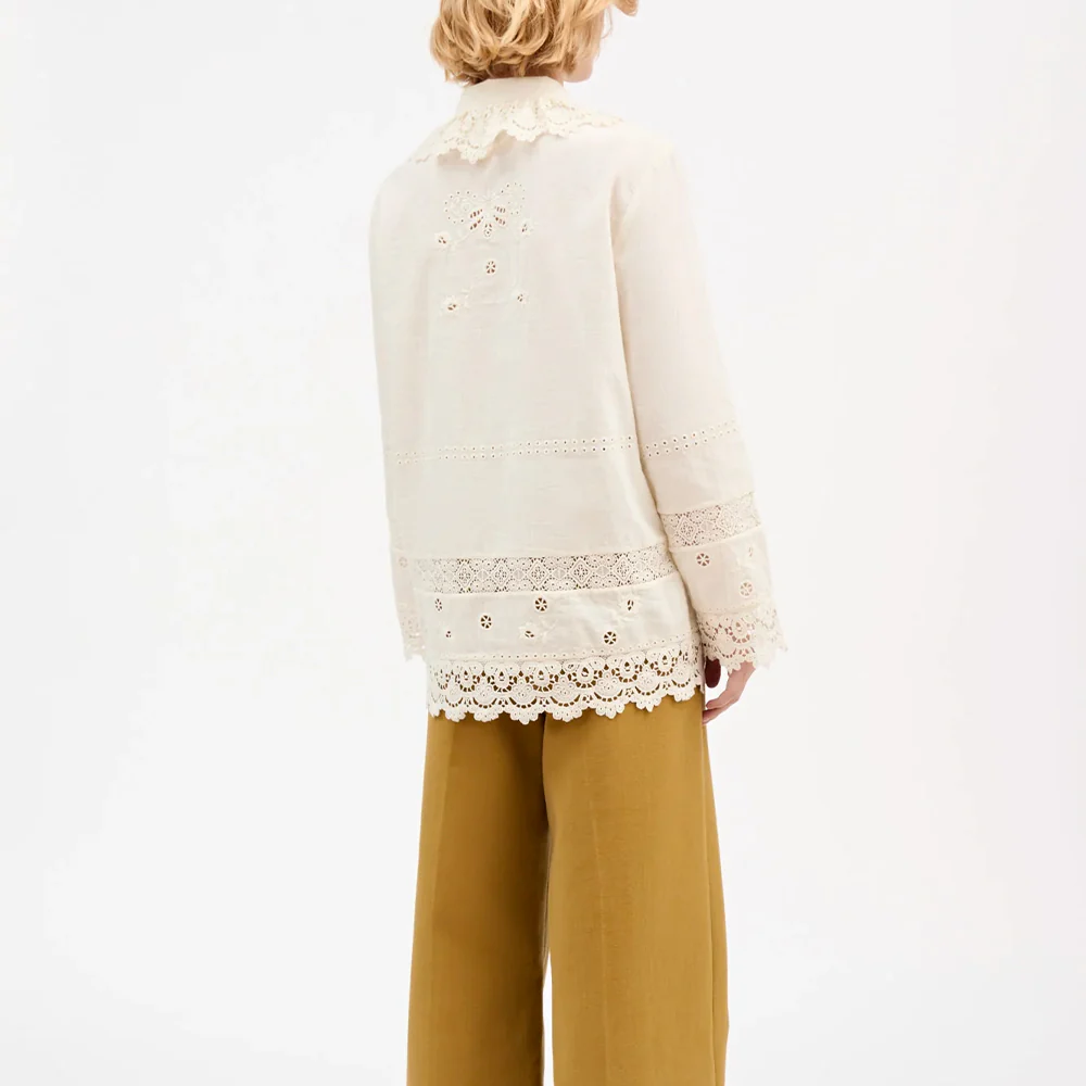 Skall Studio - Chemise Tallulah - Blanc Antique - Image 4