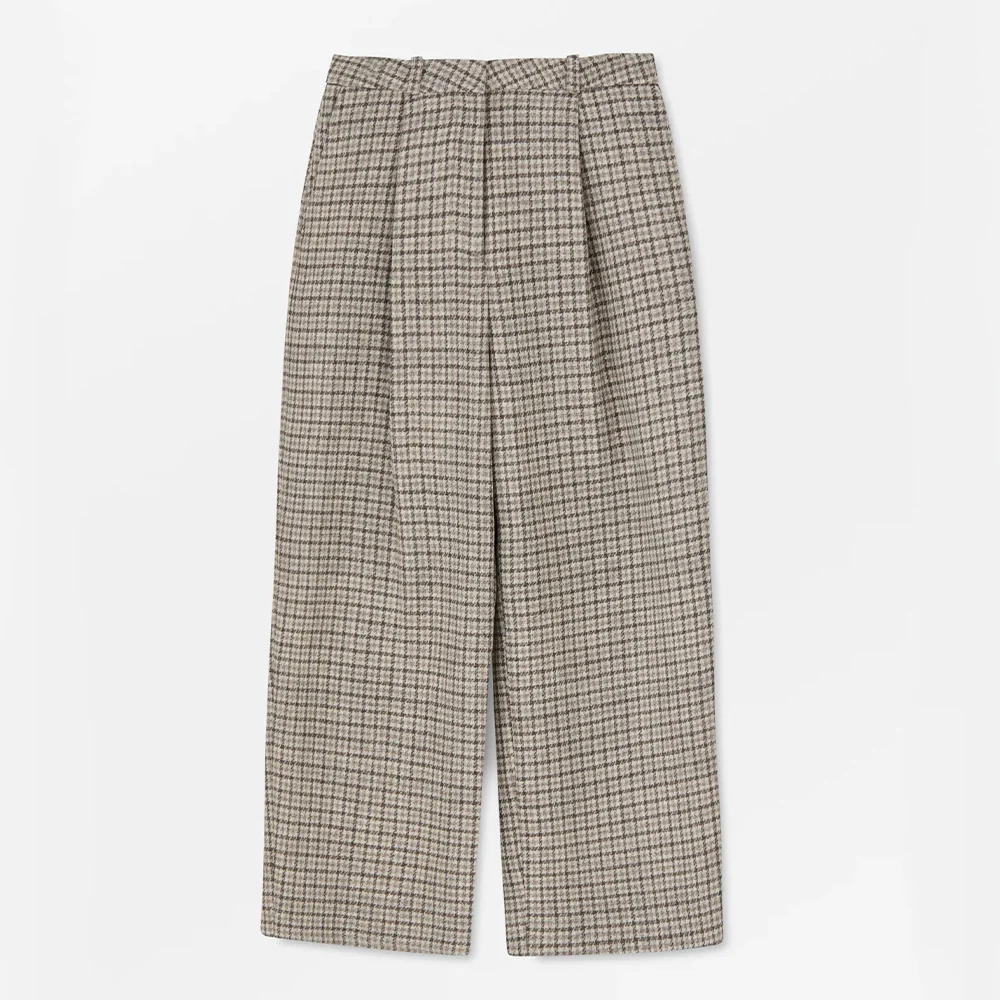 Skall Studio - Pantalon Bob - Marron & Gris