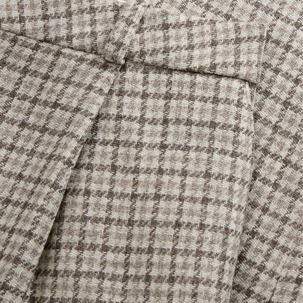 Skall Studio - Pantalon Bob - Marron & Gris - Image 4
