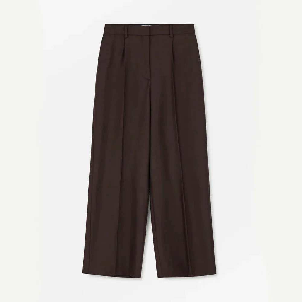 Skall Studio - Pantalon Emmerson - Marron Foncé