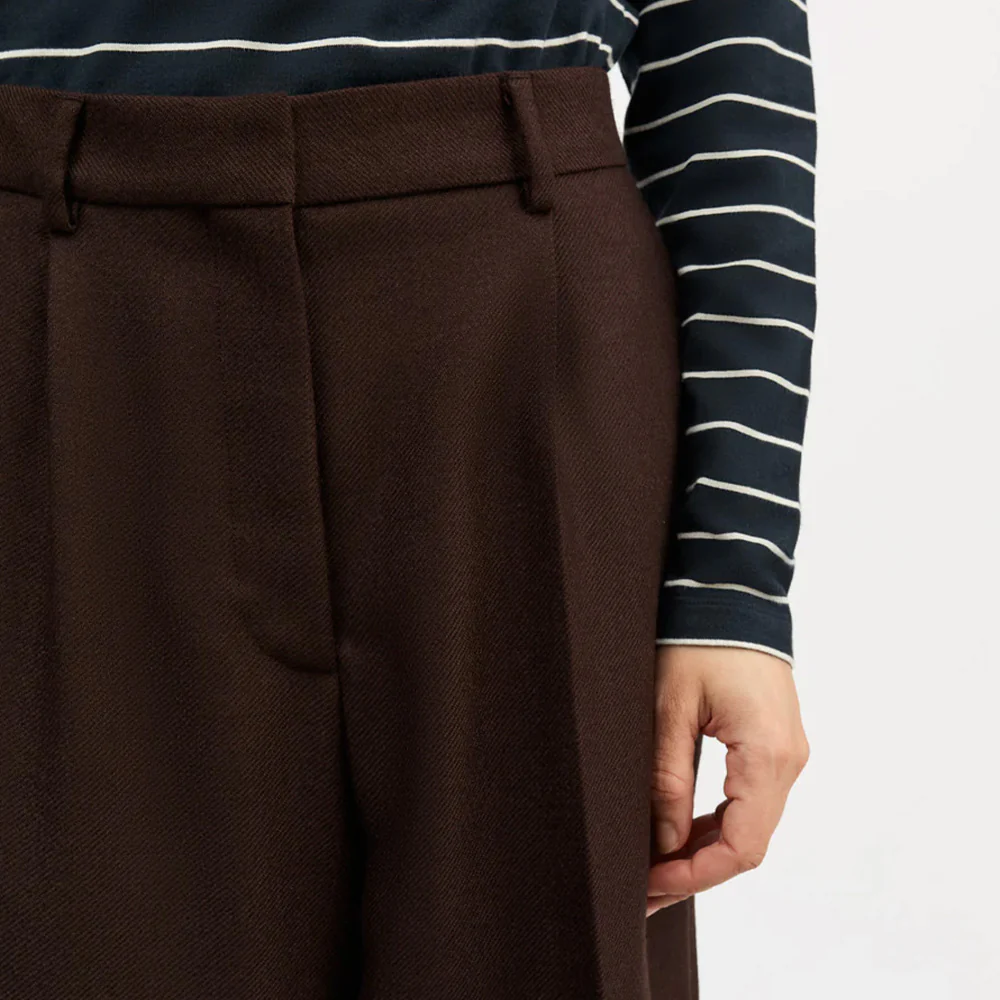 Skall Studio - Pantalon Emmerson - Marron Foncé - Image 3