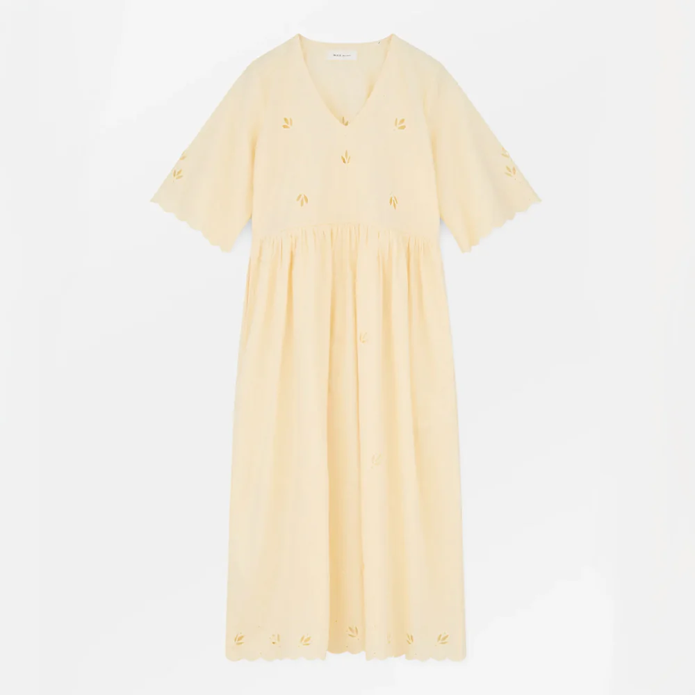 Skall Studio - Robe Fleurie - Jaune