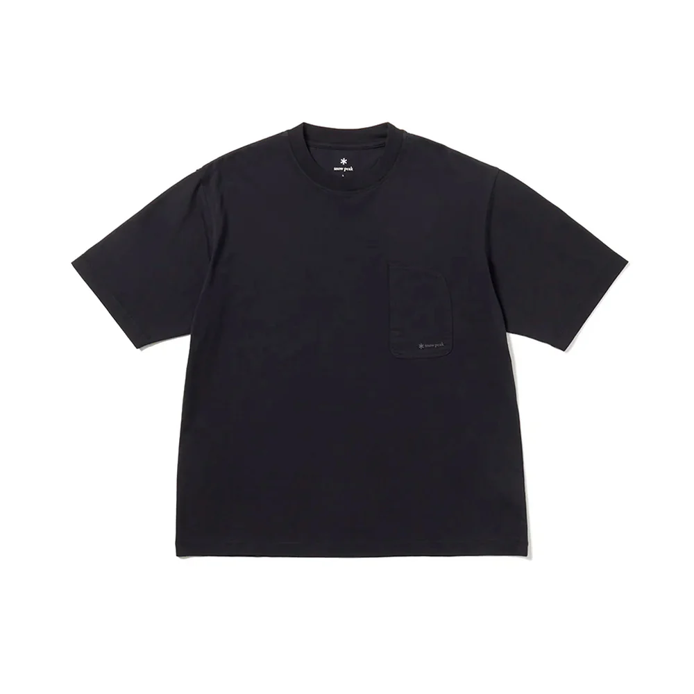Snow Peak - T-Shirt OG Mercerized - Noir
