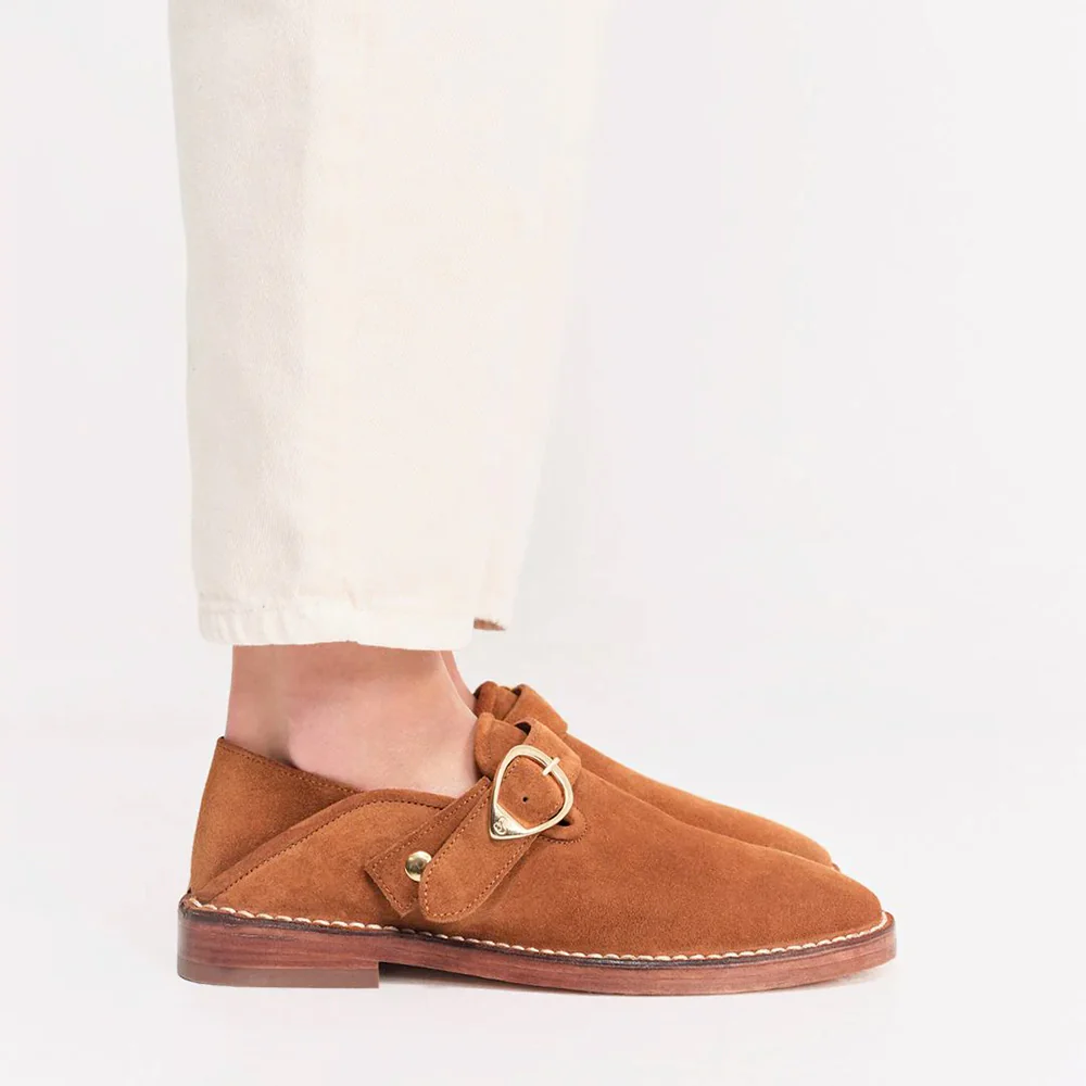 Socque - Slipper Lucca - Camel - Image 2