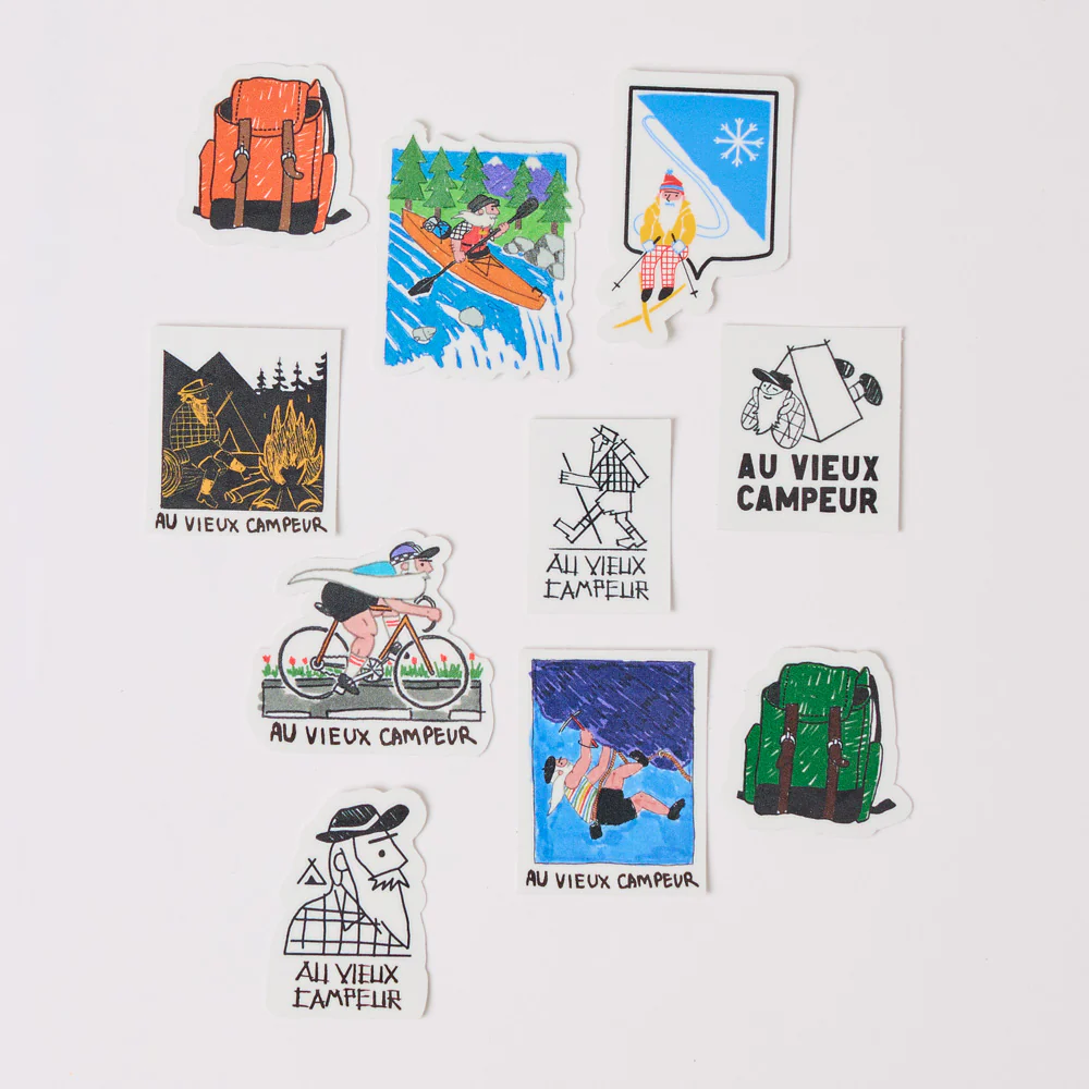 Stickers Au Vieux Campeur - Sport