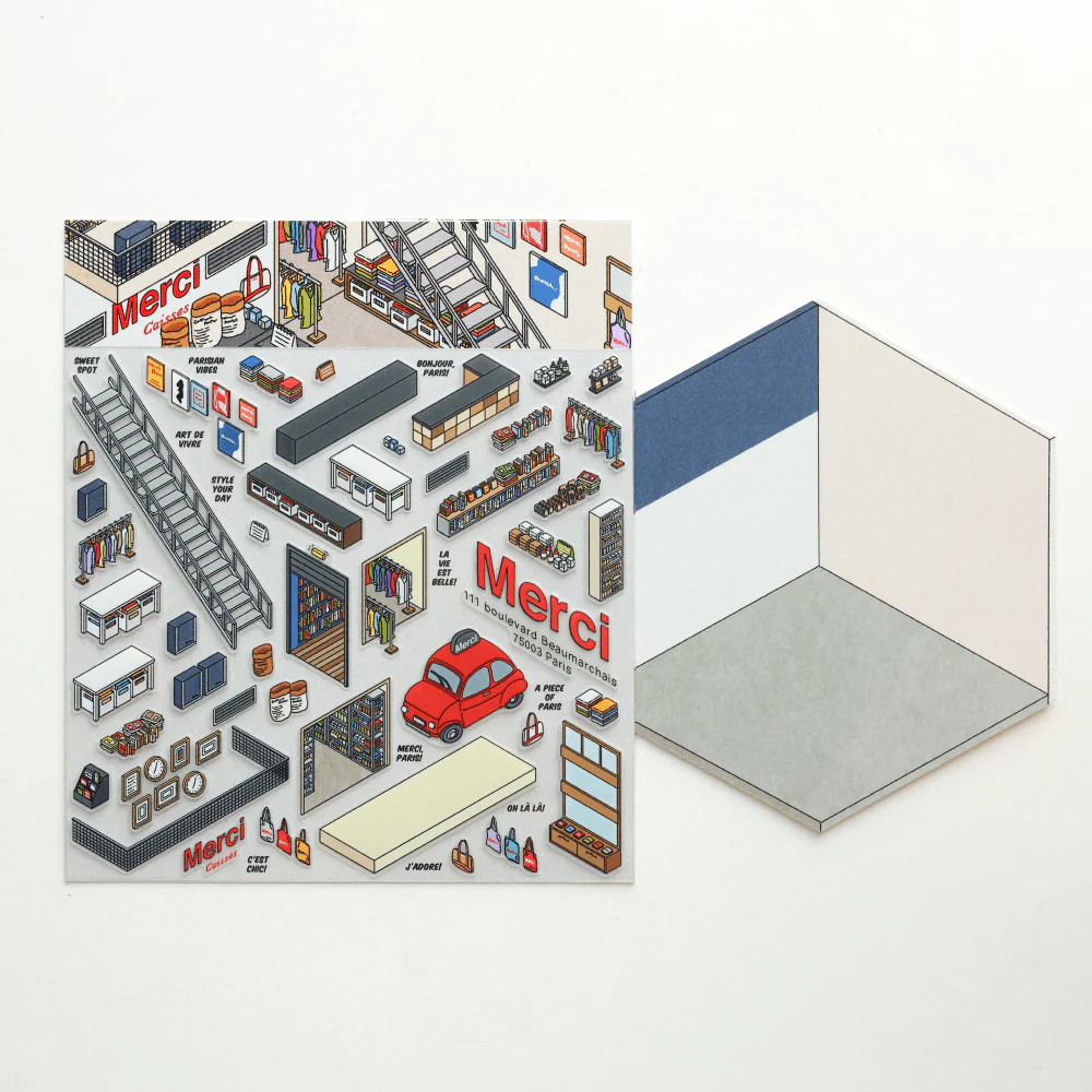 Kit stickers Merci - Image 3