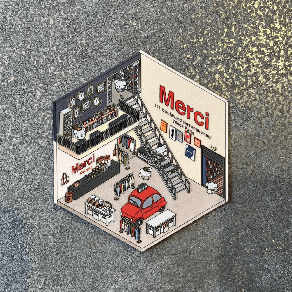 Kit stickers Merci - Image 4