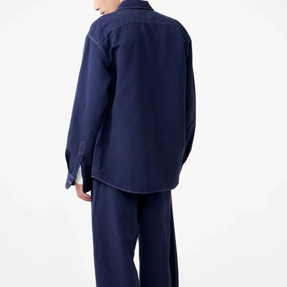 Studio Nicholson - Chemise Louro - Indigo - Image 3