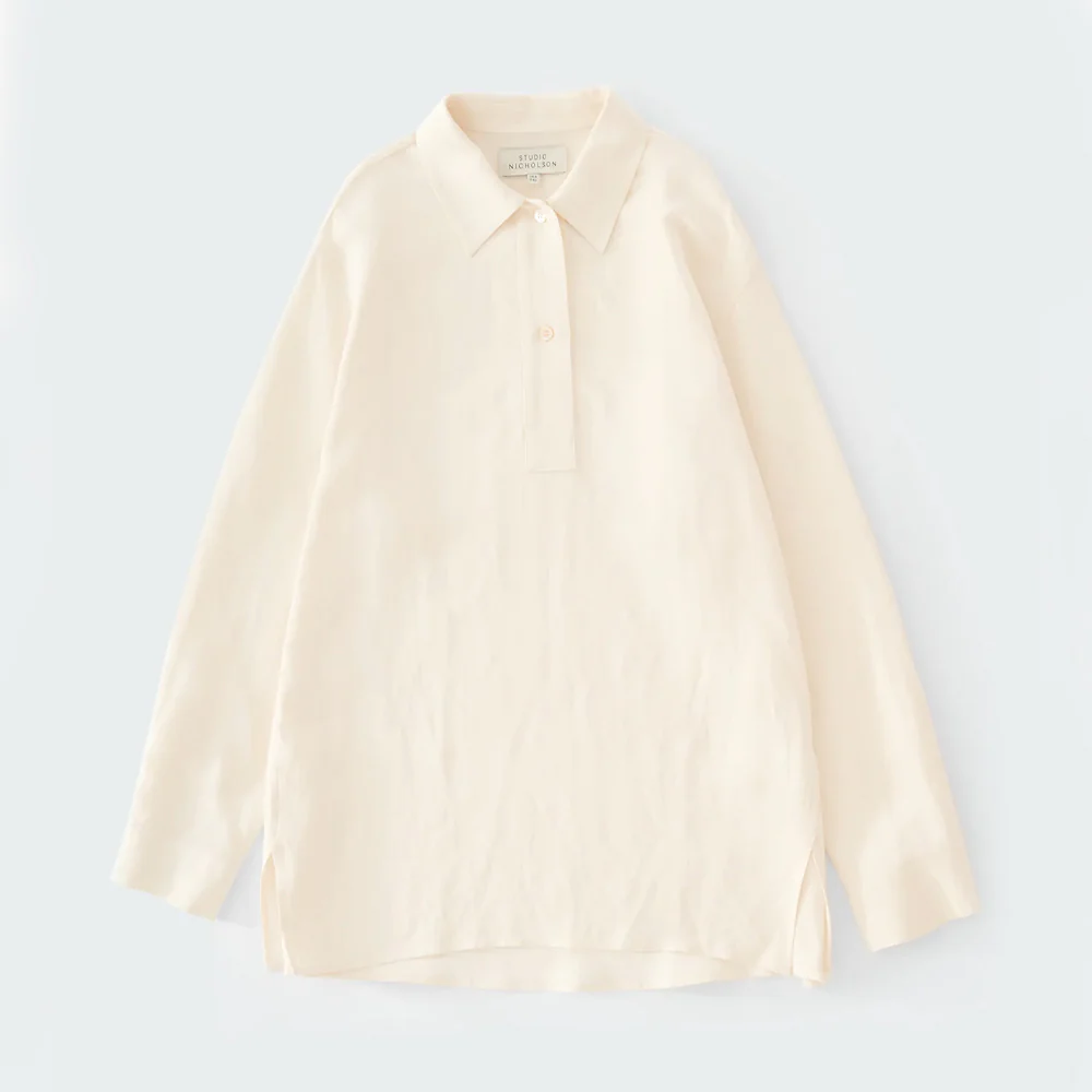 Studio Nicholson - Chemise Pinole - Craie