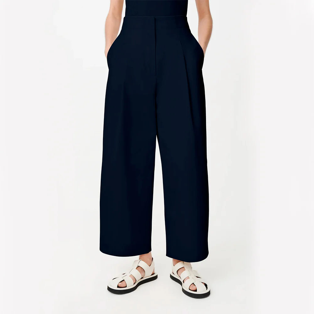 Studio Nicholson - Pantalon Dordoni - Marine Foncé - Image 2
