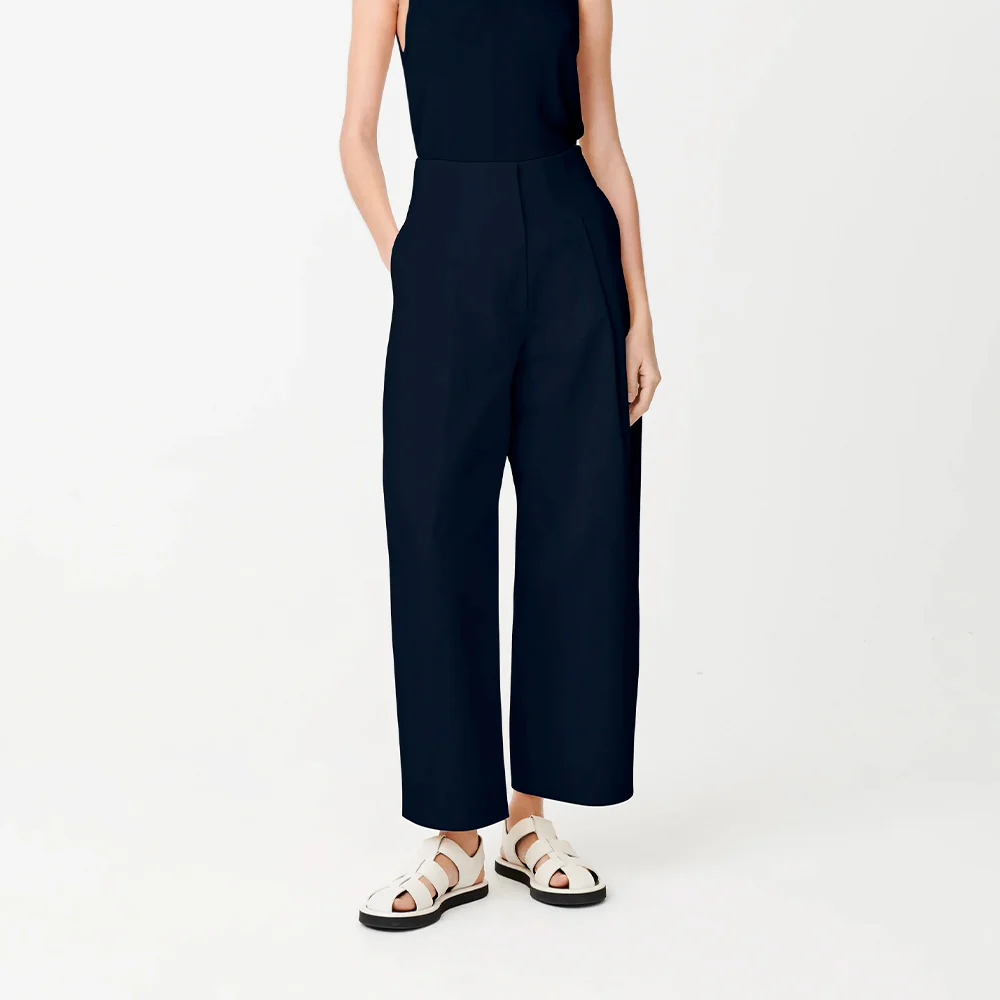 Studio Nicholson - Pantalon Dordoni - Marine Foncé - Image 3
