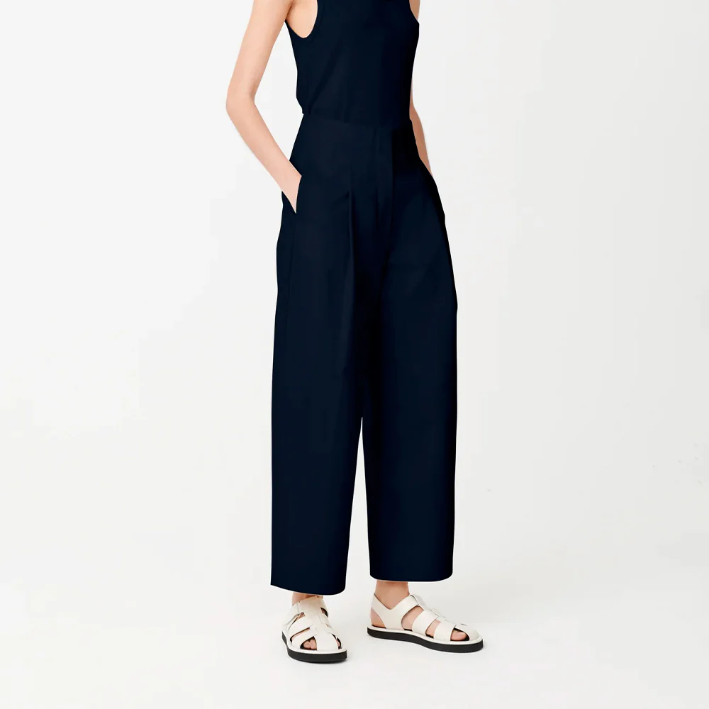 Studio Nicholson - Pantalon Dordoni - Marine Foncé - Image 4