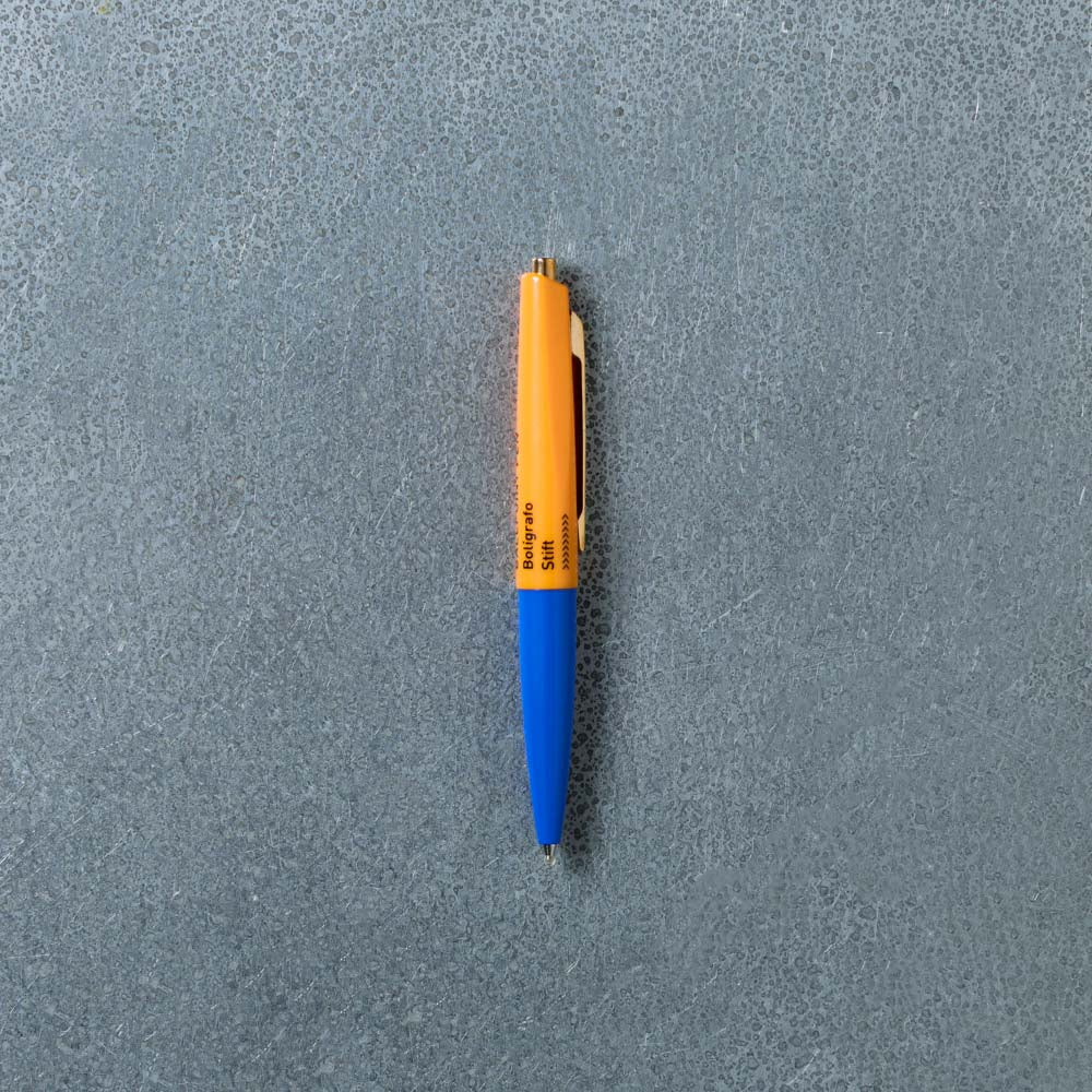 Stylo Anterique Mini - Bleu Orange - Image 2