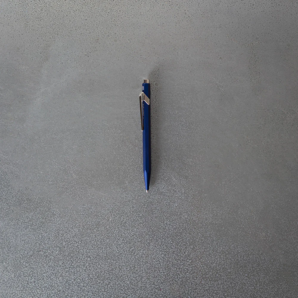 Stylo bille 849 COLORMAT-X - Bleu - Caran d'Ache - Image 3