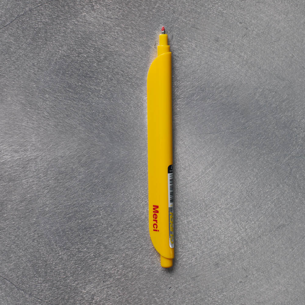 Stylo Merci - Jaune - Image 3