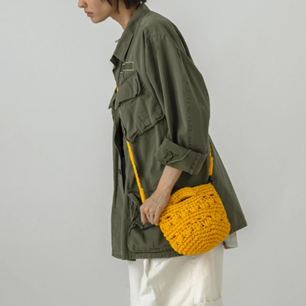 Sublime Roe - Sac en corde - Jaune - Image 3