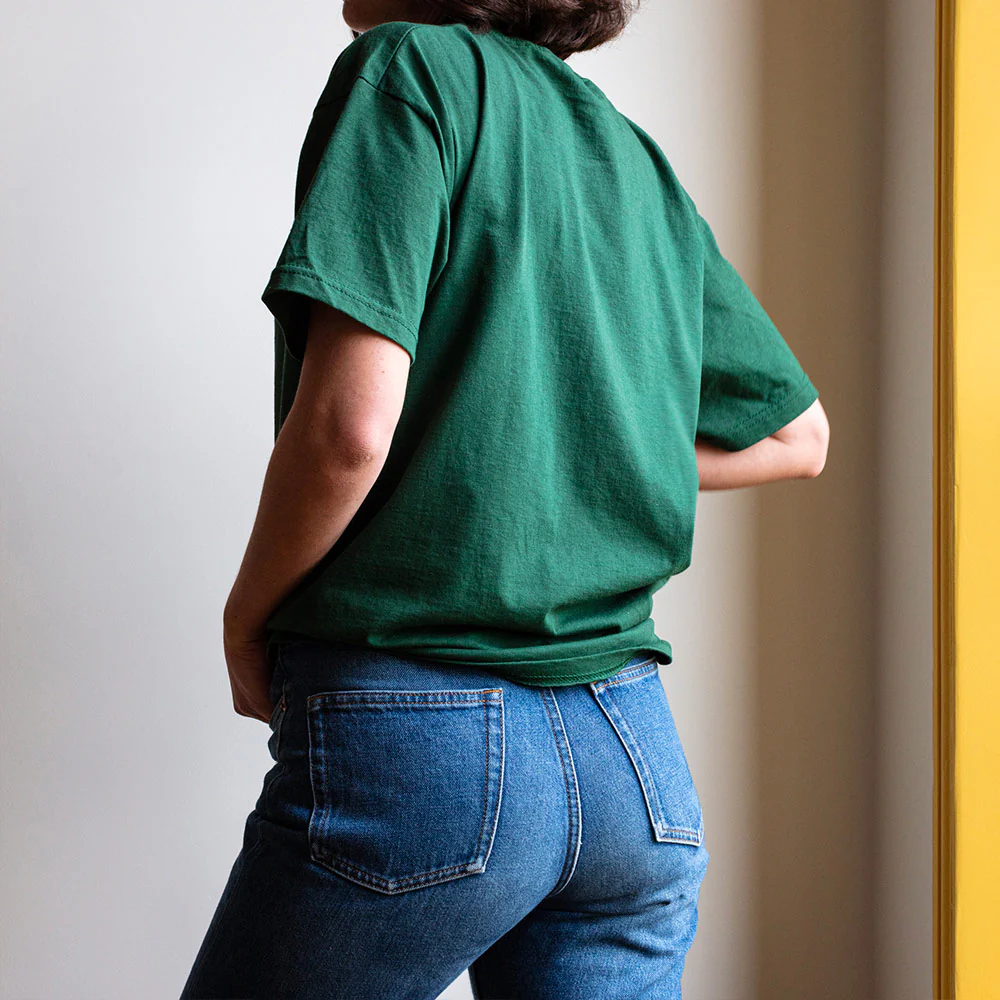 Merci - T-shirt unisexe - Vert Forêt - Image 3