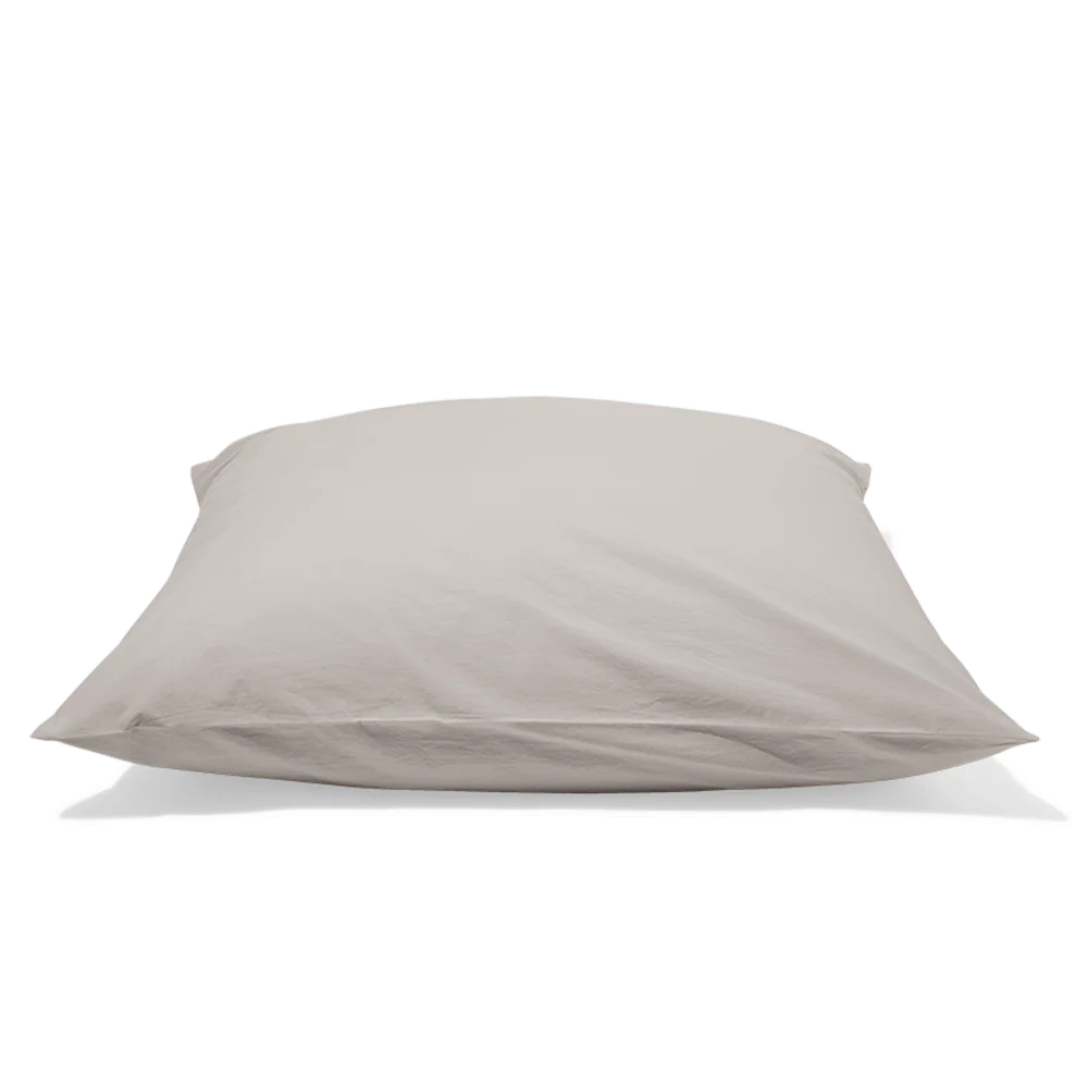 Taie d'oreiller en percale de coton - Gris Pavot - Image 11