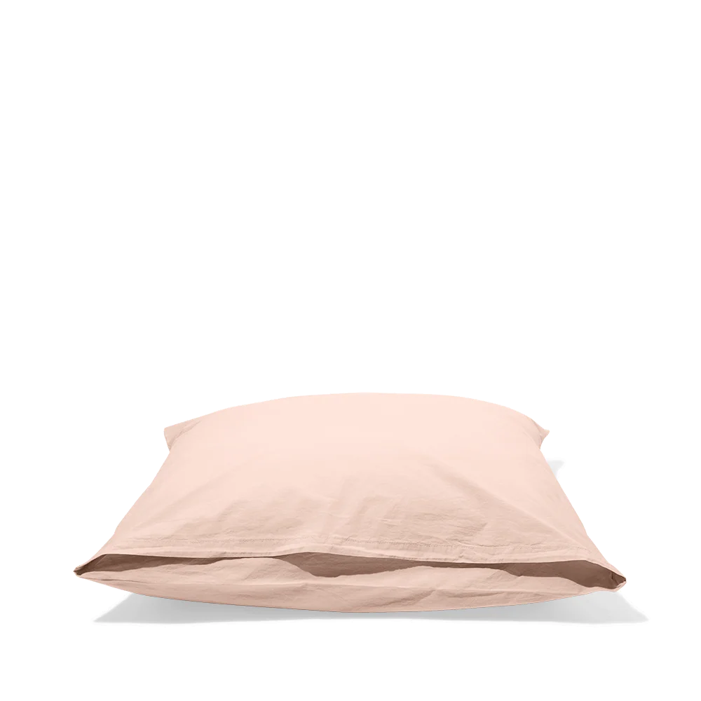 Taie d'oreiller en percale de coton - Rose des Sables - Image 7