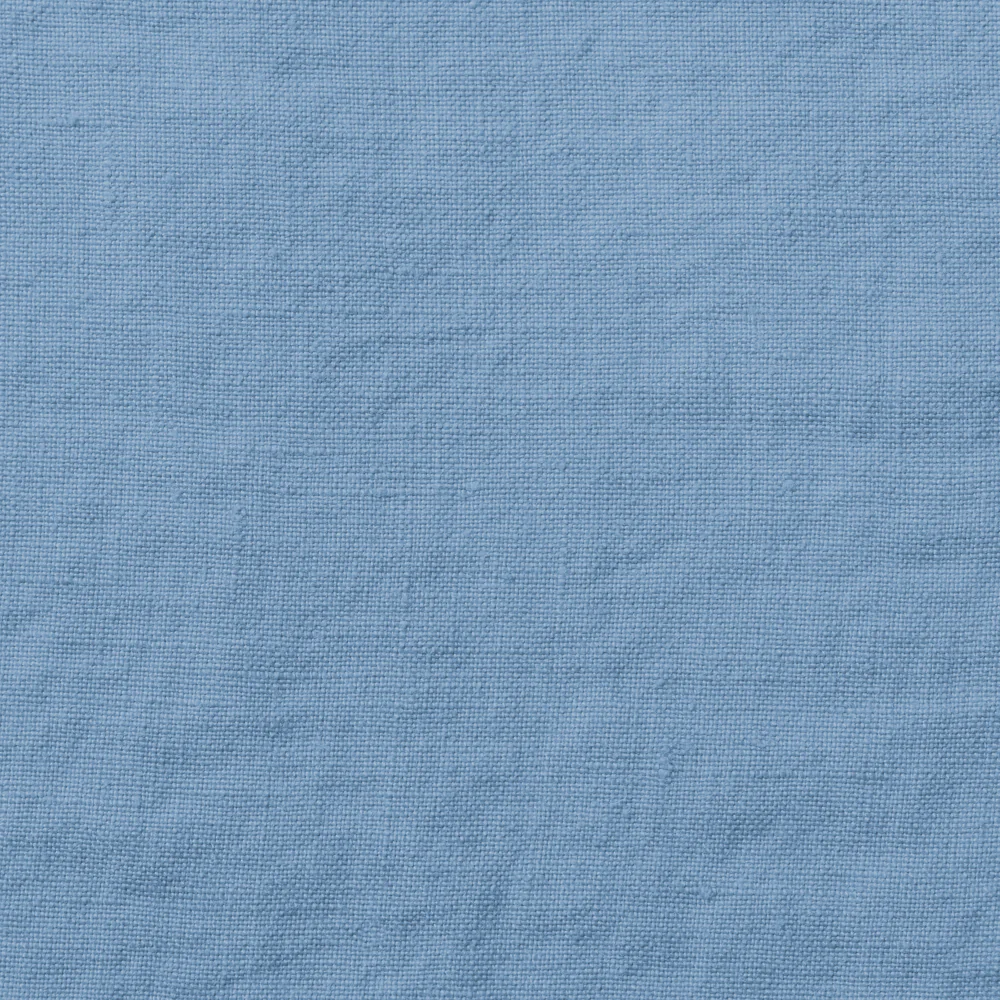 Taie d'oreiller en lin lavé - Bleu Primaire - Image 11