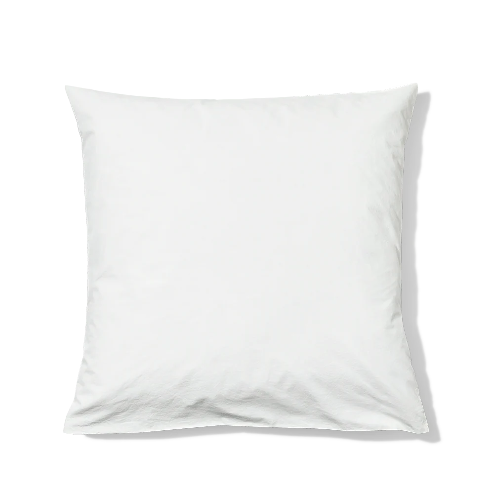 Taie d'oreiller en percale de coton - Blanc Craie - Image 4