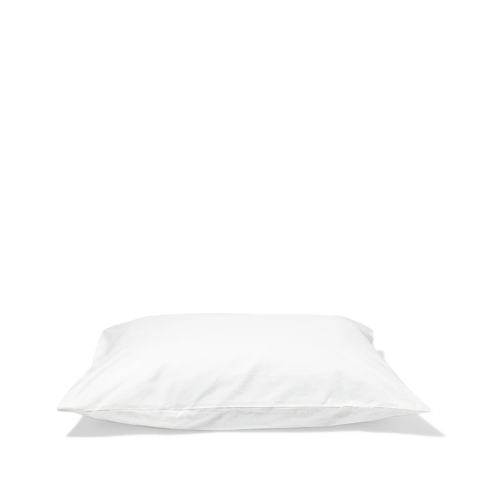Taie d'oreiller en percale de coton - Blanc Craie - Image 5