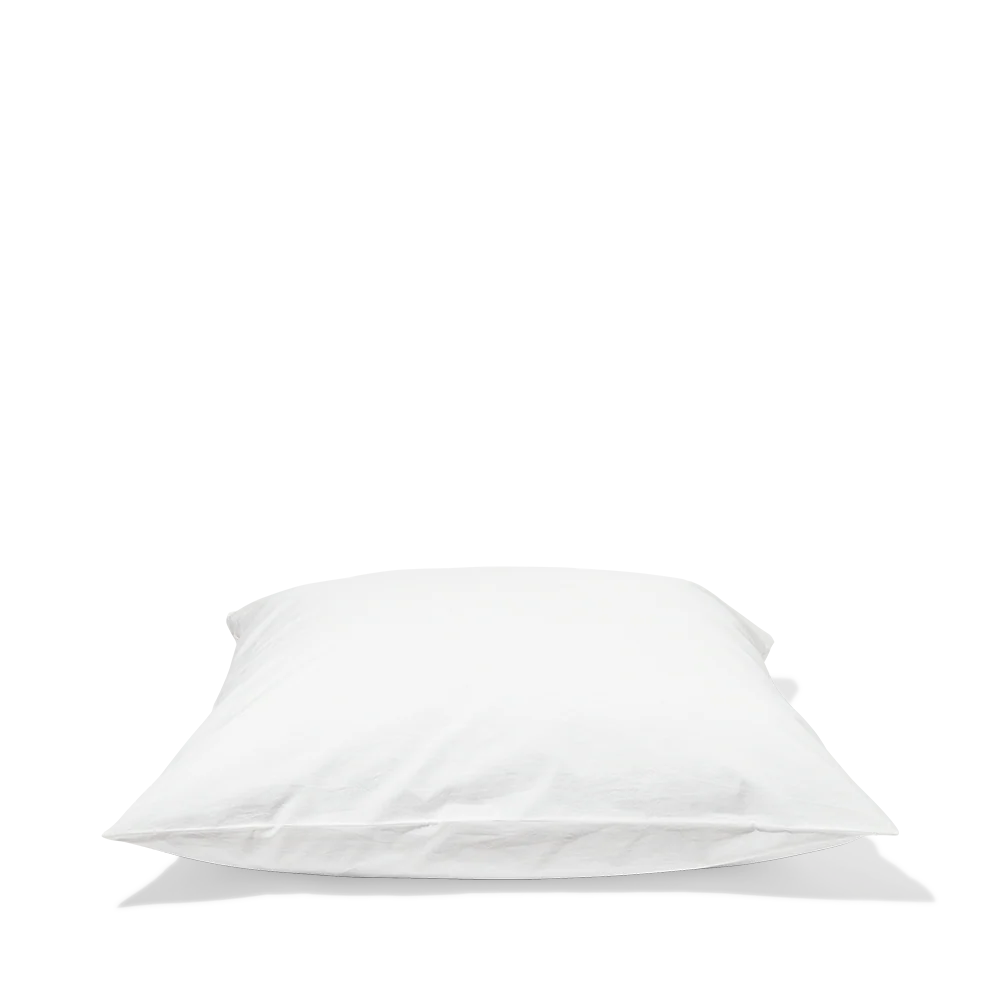 Taie d'oreiller en percale de coton - Blanc Craie - Image 6