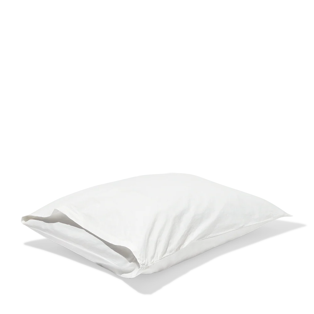 Taie d'oreiller en percale de coton - Blanc Craie - Image 7