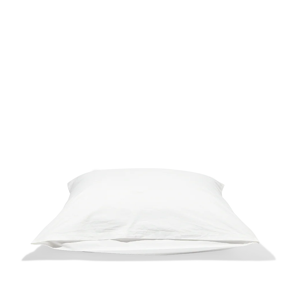 Taie d'oreiller en percale de coton - Blanc Craie - Image 8