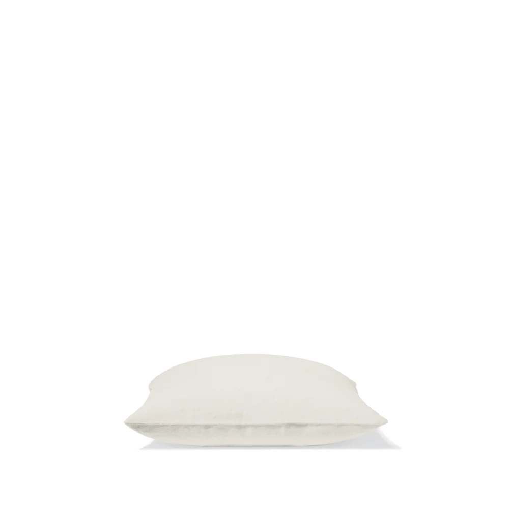 Taie d'oreiller en lin lavé - Blanc Coquillage - Image 3