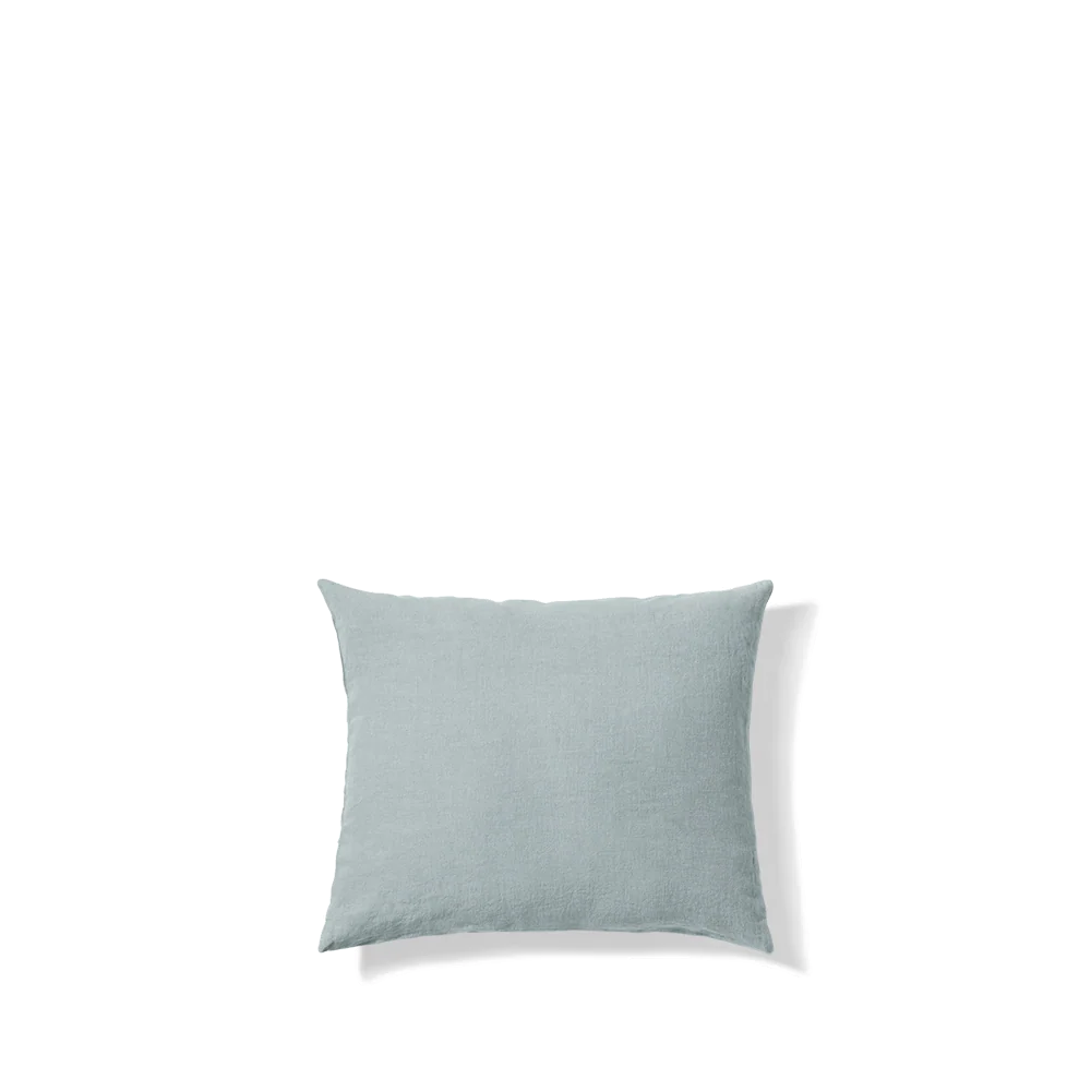 Taie d'oreiller en lin lavé - Gris Vésuve - Image 8