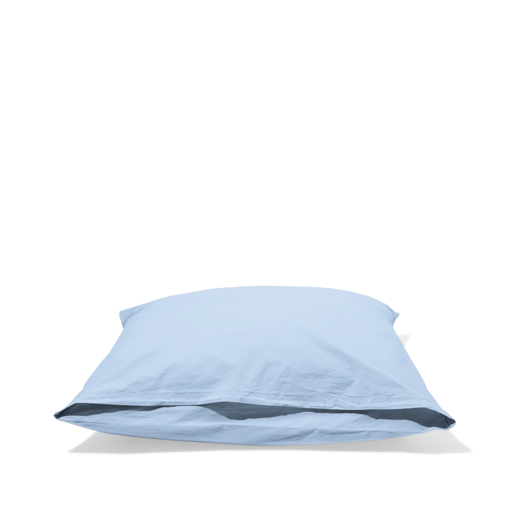 Taie d'oreiller en percale de coton - Bleuet - Image 4