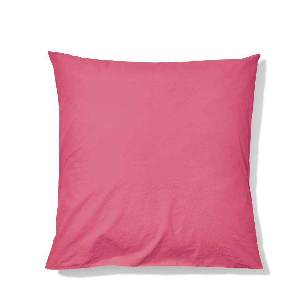 Taie d'oreiller en percale de coton - Rose Club - Image 2