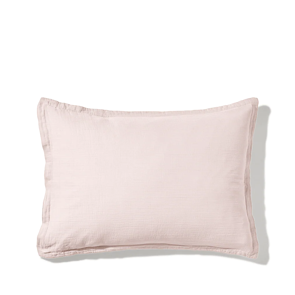 Taie d'oreiller en gaze de coton - Rose de Bagatelle - Image 4