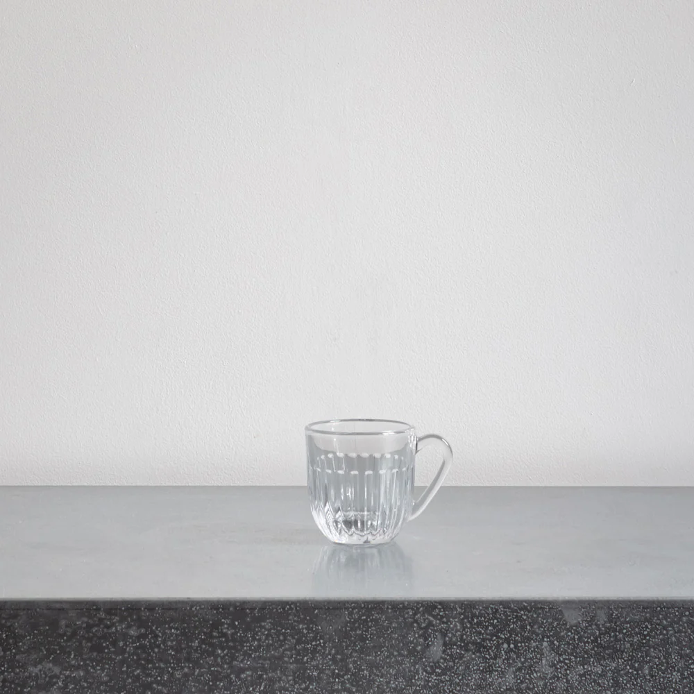 Tasse à expresso Ouessant en verre pressé - Image 2