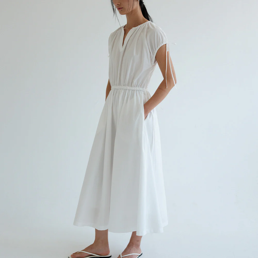 The Loom - Robe Aria - Blanc - Image 3
