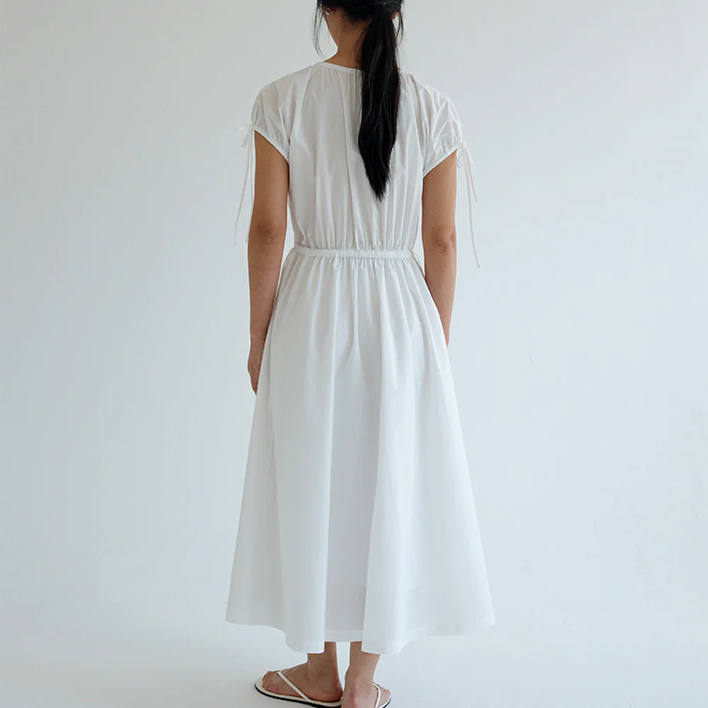 The Loom - Robe Aria - Blanc - Image 4