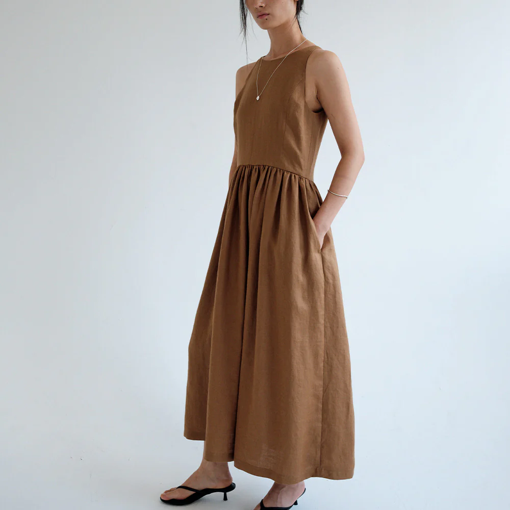 The Loom - Robe Velia - Marron - Image 3