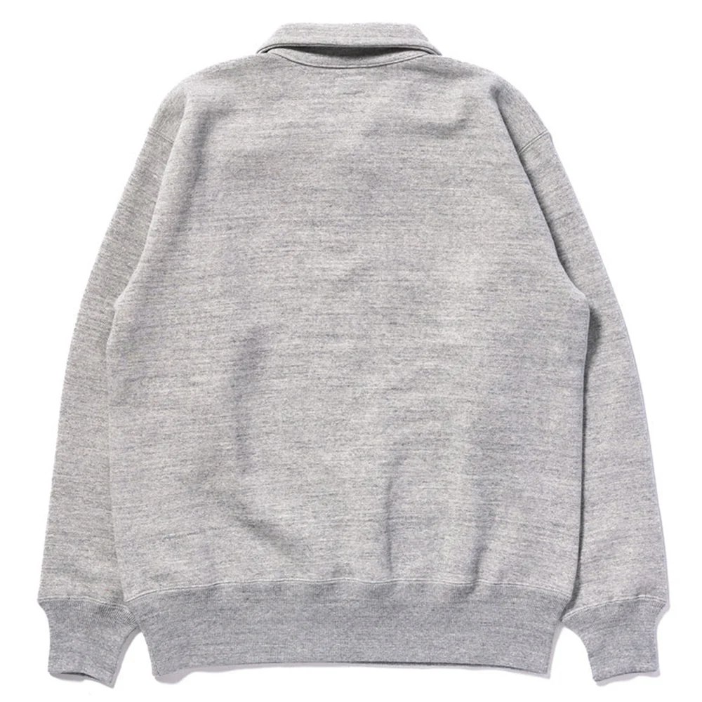 The real McCoys - Sweat Loopwheel Zip - Gris - Image 4