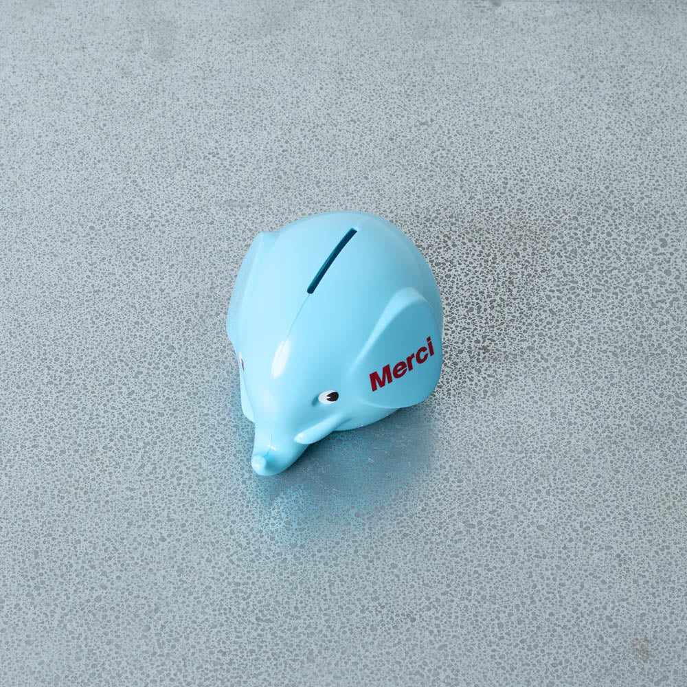 Tirelire Éléphant - Bleu Clair - Image 4