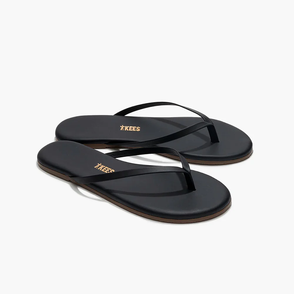 TKEES - Tong Lily Liners - Noir Sable - Image 5