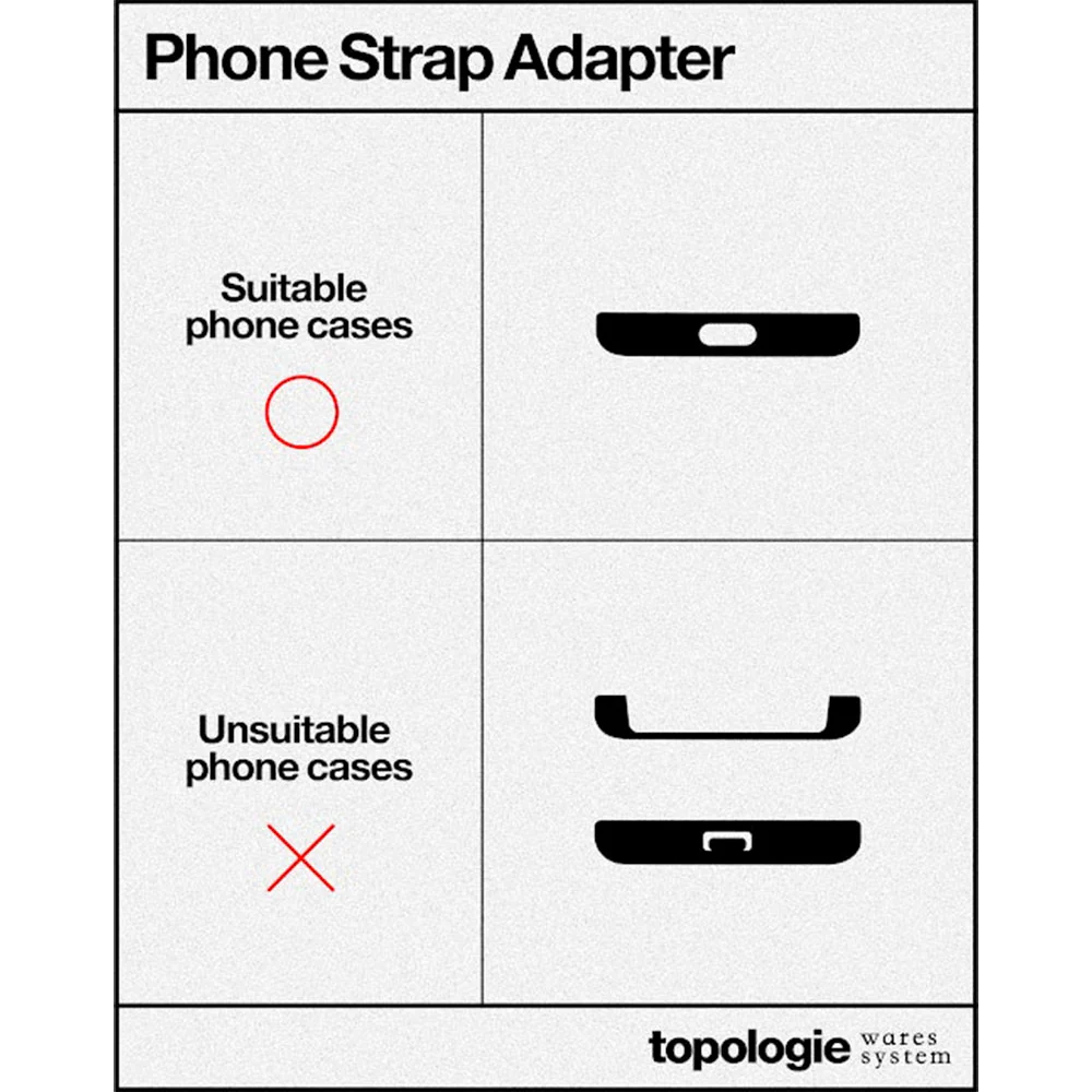 Topologie - Phone Strap Adapter - Gris - Image 5