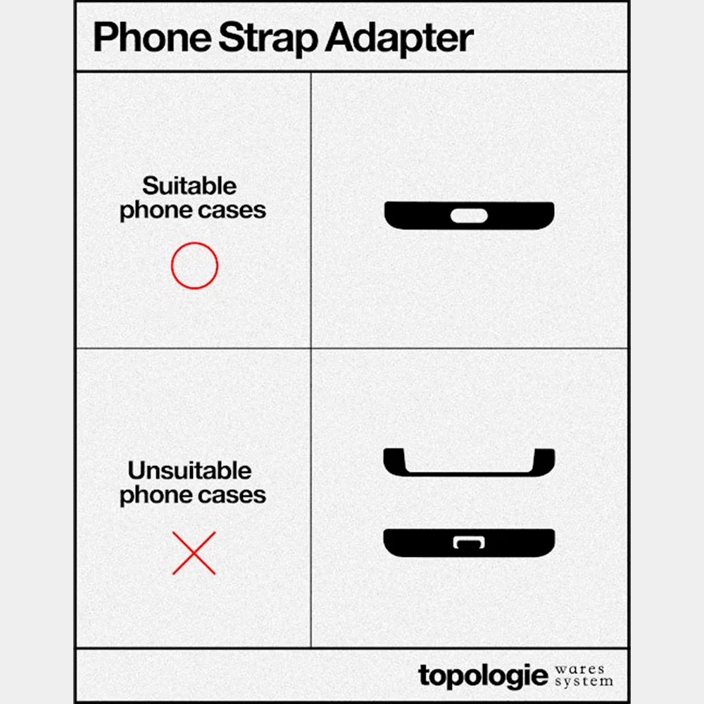 Topologie - Phone Strap Adapter - Noir - Image 5