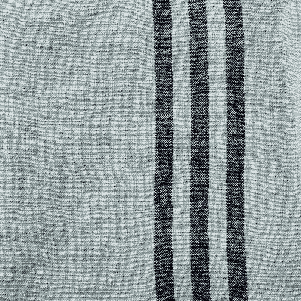 Torchon en lin lavé - Gris Vésuve - Image 4