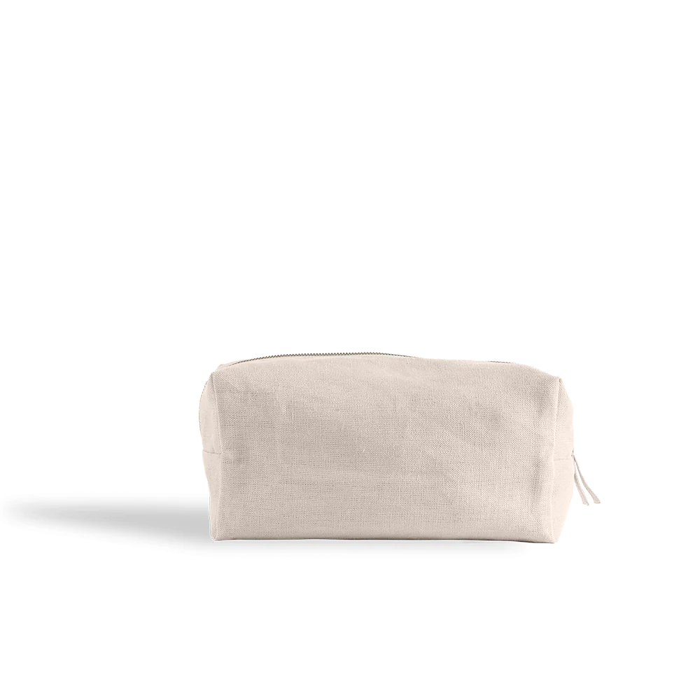 Trousse de toilette en lin lavé - Pierre - Image 9