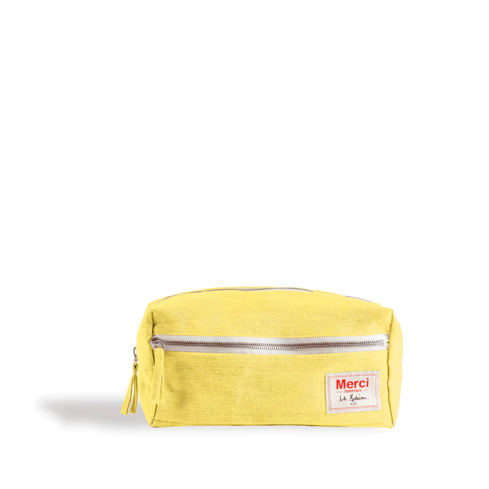 Trousse de toilette - Jaune Citronnade - Image 2