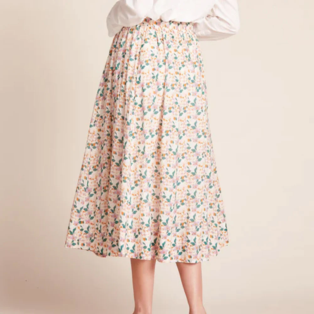 Trovata - Jupe Flora - Beige - Image 3