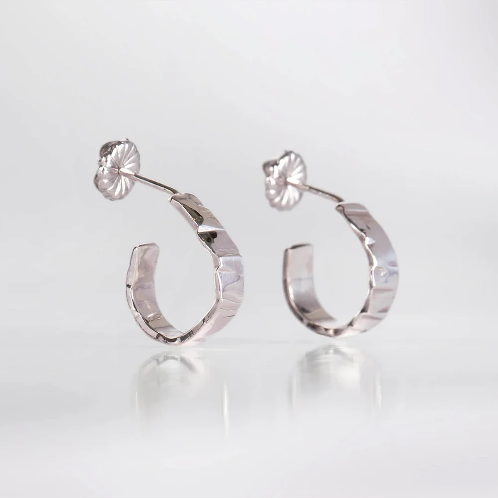 TWEEK EEK - Boucles d'oreilles Gray Loops SS - Argent - Image 3